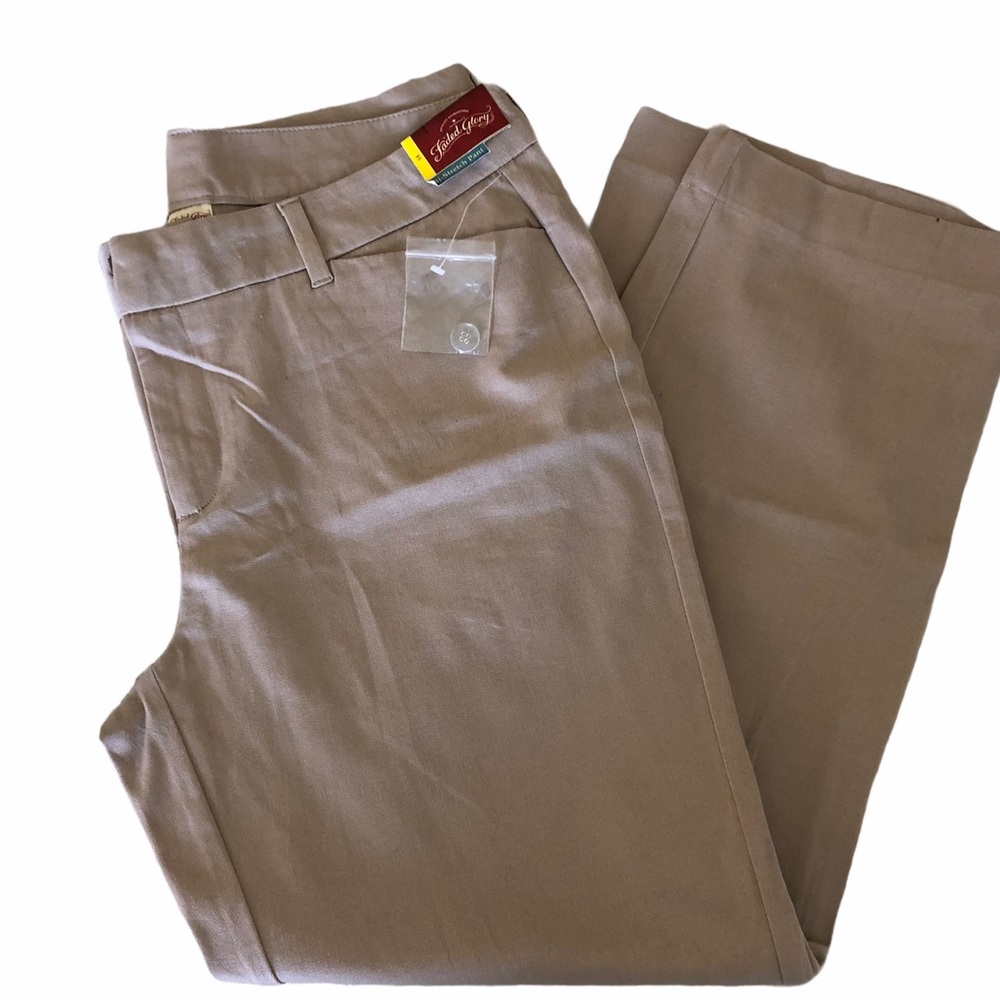 NWT FADED GLORY STRETCH PANTS